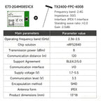 E73-2G4M08S1C/CX  E73-2G4M08S1E/EX E83-2G4M03S EBYTE E73 Series Wireless BLE Module BLE4.0/5.1/5.1 nRF52840 nRF52833 nRF5340