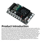 DC18-55V TPA3255 HIFI Digital Amplifier Module Dual-channel 300W*2 stereo Audio Speaker No Bluetooth interfere Pure sound