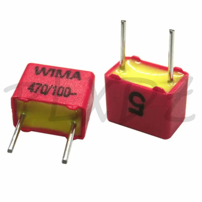 10pcs WIMA Film Capacitor Hi-Fi Audio 63V 100V 0.1UF 1NF 0.01 1UF 2.2UF 3.3UF 47NF 22NF 0.22 0.47uf 100PF 1000PF 104 102 101 105