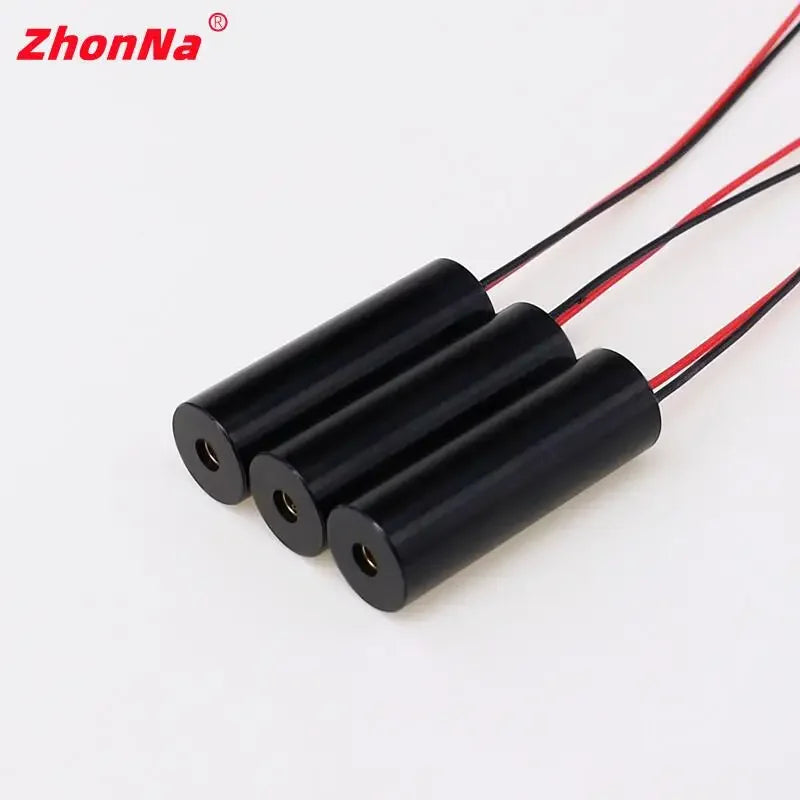 635nm 5mW 10X30mm Laser Module Red Light Single Point OpticsLocatorAiming Glass LensInstallation Accessories Input Voltage 3-5 V
