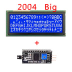 1Lot 5V 2004 LCD Module Blue/Yellow Color Big Size Dimension 20X4 HD44780 ST7066 EQV Chip Parallel 2004L Display IIC I2C Port