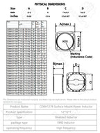 CDRH127 CD127 CDRH127 10 /15/ 22 / 33 / 47 / 68 UH 12*12*7 SMD Power inductor 1mh 2R2 3R3 4R7 6R8 Chip Inductor 100UH 101