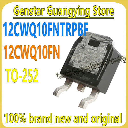(10 pieces) 12CWQ10FNTRPBF 12CWQ10FNPBF 12CWQ10FN TO-252 Schottky Rectifier Diode 100% Brand New