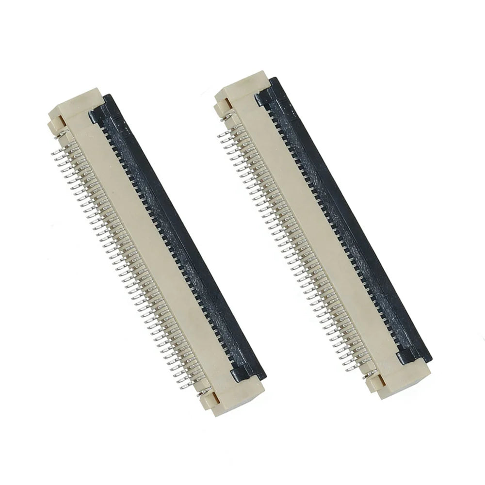 FFC/FPC Connector Flip Bottom Connection Spacing 0.5mm 30/32/34/36/40/45/50/54/60Pin P Flexible Cable Socket