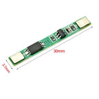 1S 3A 3,7V Li-Ion BMS PCM Protection Board for 18650 Polymer Cells Short-Circuit Protection for Rechargeable Lithium Battery