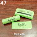 100pcs/lot 18650 lithium battery heat shrinkable skin battery packaging PVC packaging insulation sleeve DIY replacement skin