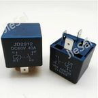 4pin Waterproof Automotive Relay 12V 24V 48V 60V 72V 80V 40A Car Relay With Copper Terminal Auto Relay