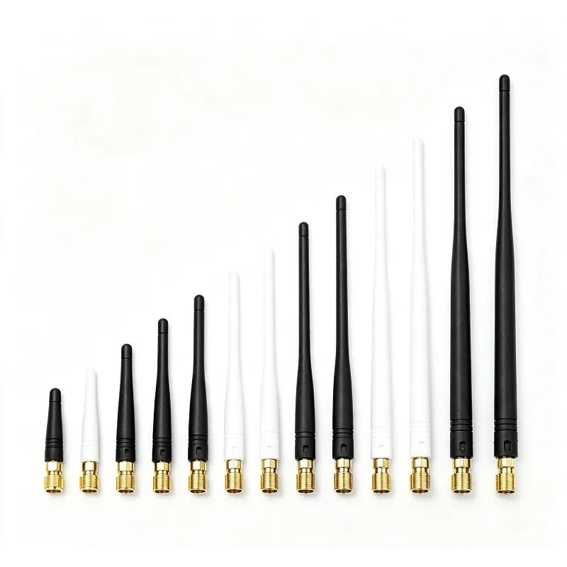 WiFi Antenna 6DBI 2.4GHz Foldable Glue Stick Antenna SMA Male Connector 2400-2500MHz Signal Booster For WiFi Router Wireless