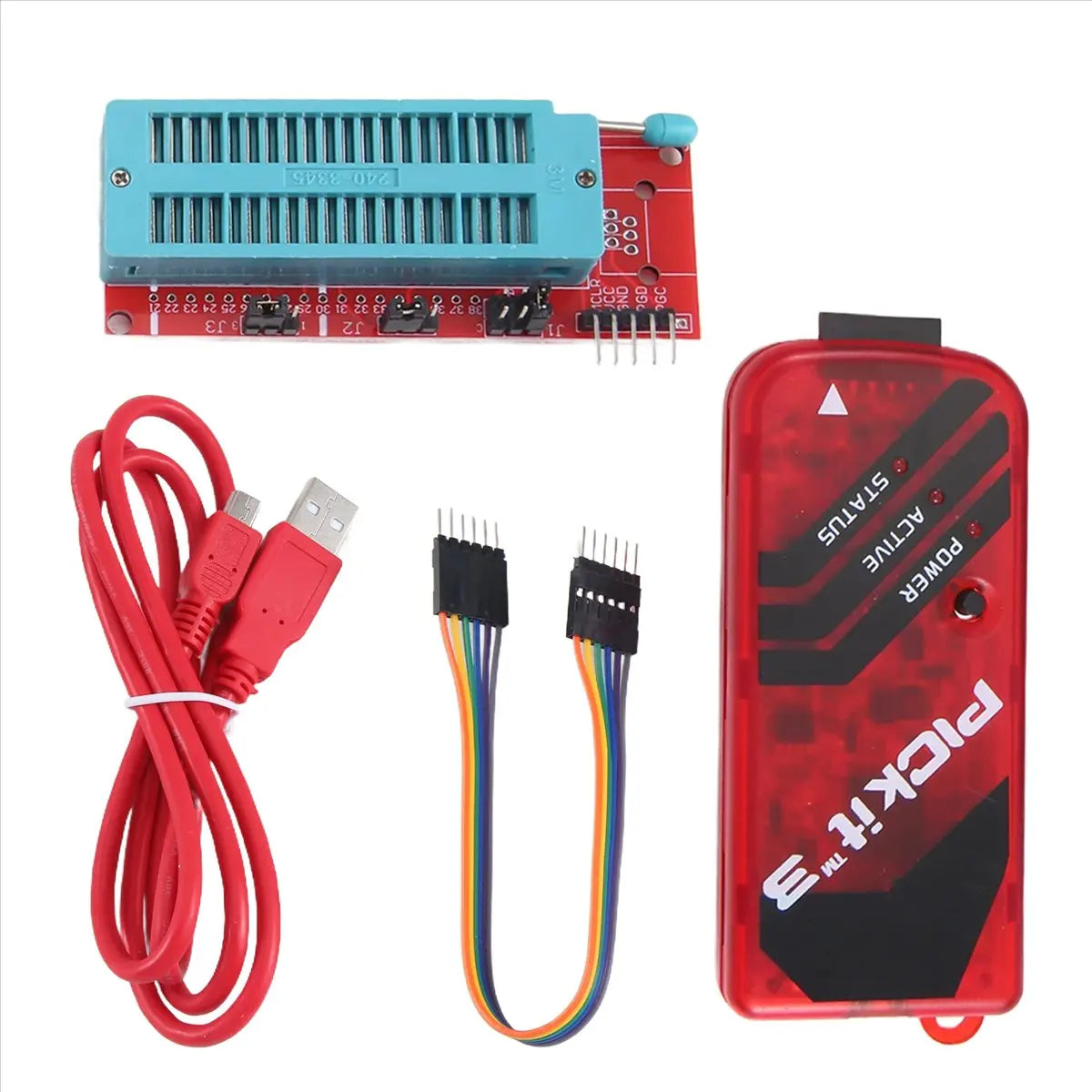 A40I PICKIT3 Programmer Universal PIC ICD2 PICKit 2 PICKIT 3 Programming Adapter Seat