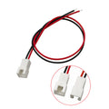 10/5Pcs JST XH 2.54mm Pitch 2 Pin XH2.54 Male Plug / Female Socket Wire Cord Connector 26AWG PVC Wires Length 200mm