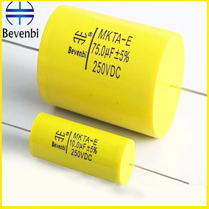 For Bevenbi Axial MKT Metallized Polyester Film Capacitor For Car Audio Divider Capacitor