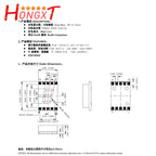 (20PCS)0.2 inches 7 Segment SMD LED Display Nixie tube RED GREEN BLUE WHITE 1 Bit Digital Tube Plastic Metal digital display