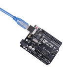 ELEGOO UNO R3 Board ATmega328P with USB Cable, Compatible with Arduino® IDE