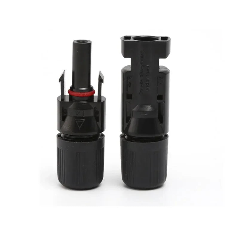 10/20/60/100PCS Photovoltaic Connectors, Solar Cable Connectors, IP67 Waterproof Adapters, DC1000V/30A Used for 2.5/4/6mm2 Cable