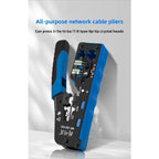Noyafa NF-5015C Professional Network Tool 6P 8P Crimping Pliers for RJ45 RJ11 Labor-Saving Cable Crimper Stripper Cutter