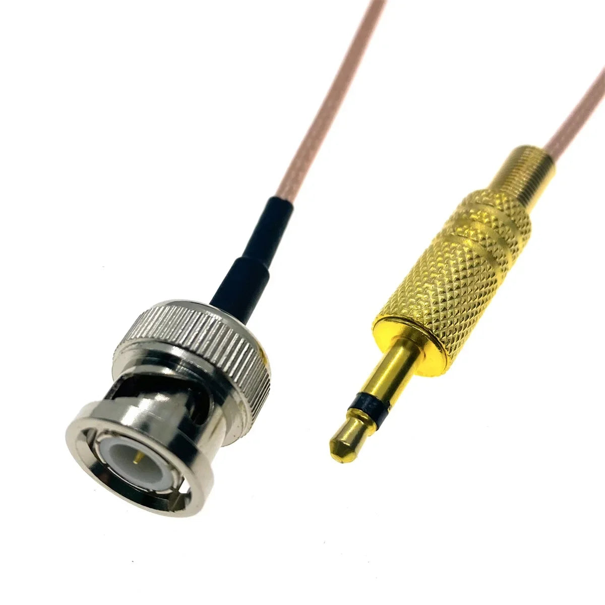 RG316 BNC Female Q9 Jkacto 3.5mm 1/8" TS Male 50ohm RF Coax Extension Cable Pigtail Coaxial