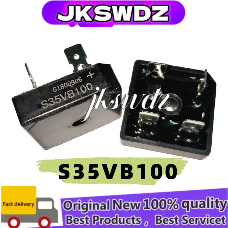 2 pcs 100% NEW S15VB100 S25VB100 S35VB100 S50VB100 15A 25A 35A 50A 1000V diode bridge