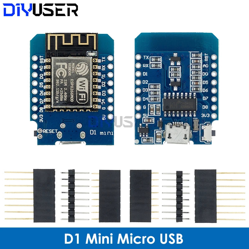 ESP32 S2 Mini / ESP8266 D1 Mini Board CH340 / ESP32-S2FN4R2 4MB FLASH 2MB PSRAM MicroPython For Arduino Development Board