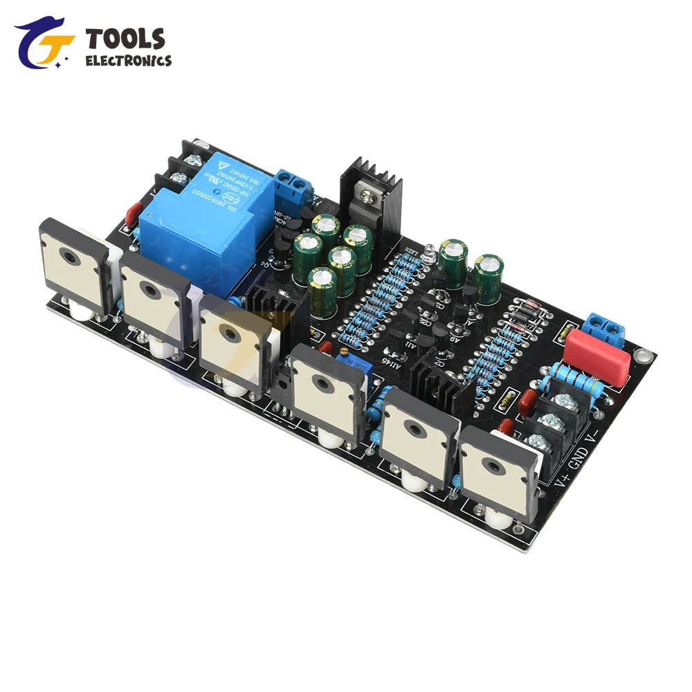 300W Mono Power Amplifier Board 1943+5200 Hifi High-Power Audio Amplifier Board With Speaker Protection