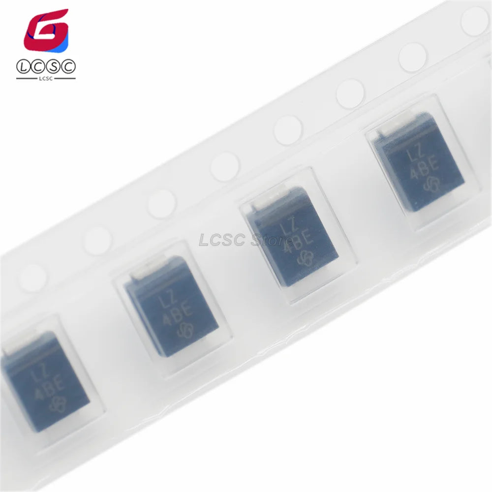20-100Pcs Original SMBJ24A-E3/52 SMB(DO-214AA)Transient Voltage Suppressors 24V 15.4A 600W TVS ESD Surge Protection Diode LZ