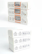 100Pcs/Box Cat5e RJ45 Ethernet Cable Connector Gold Plated Straight Type Stable Gigabit Network Crystal Head
