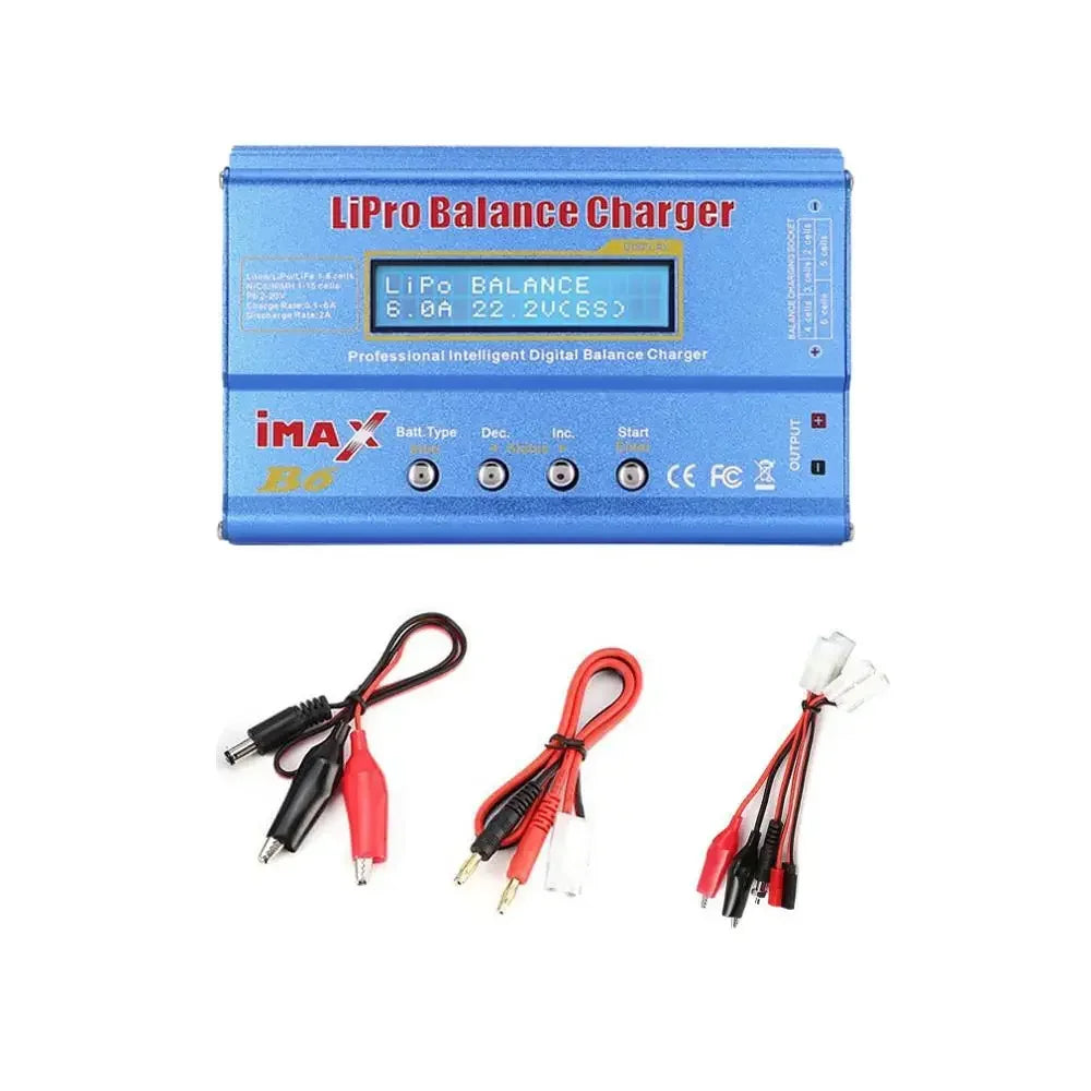 iMAX B6 80W Battery Charger Lipo NiMh Li-ion Ni-Cd Digital Lipro Balance Charger Discharger 1-6S for RC FPV Drone Airplane Car