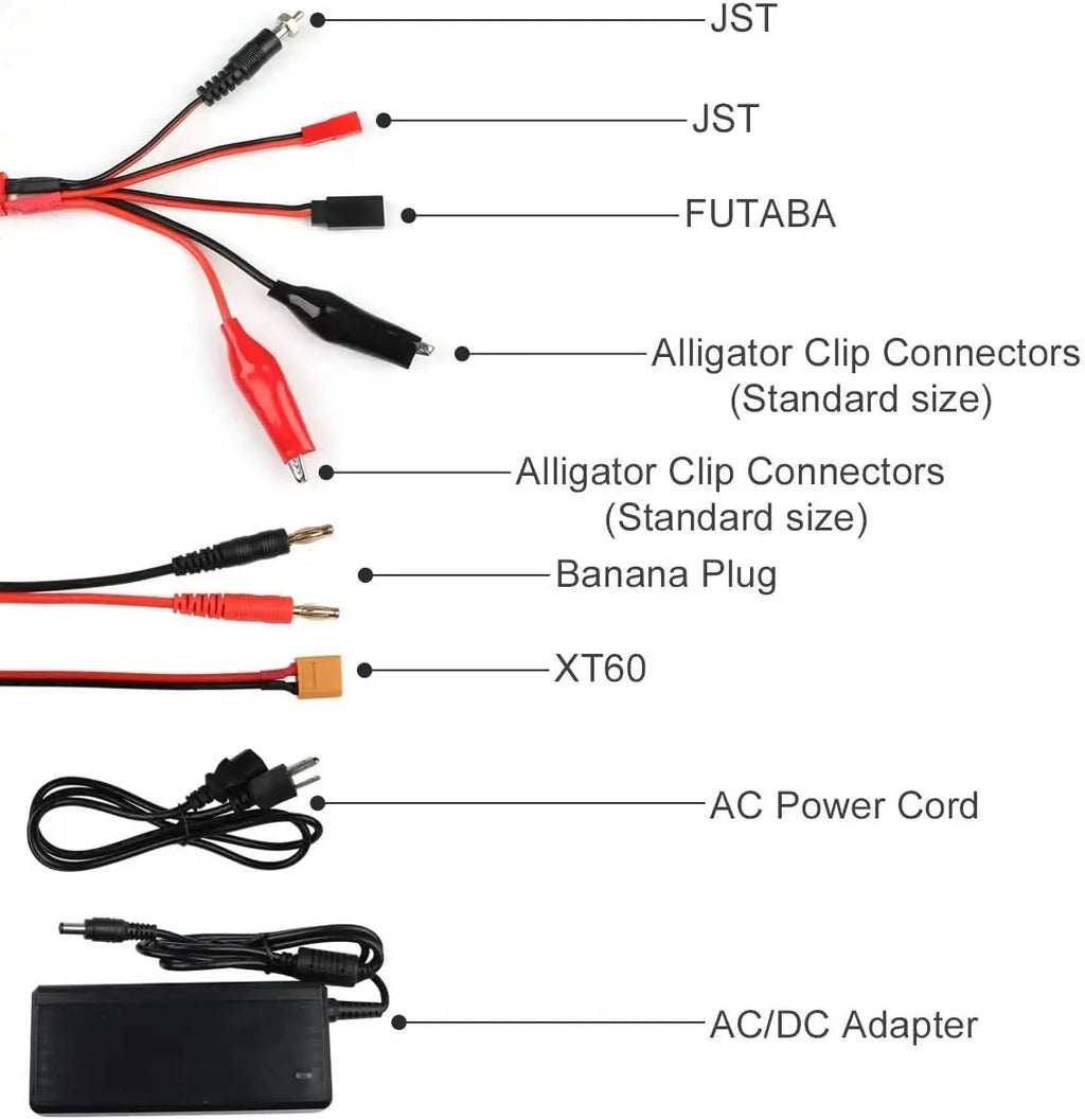 IMAX B6 V3 80W 6A Battery Charger LiHv Lipo NiMh Li-ion Ni-Cd Digital RC Charger Lipro Balance Charger Discharger 15V 6A Adapter