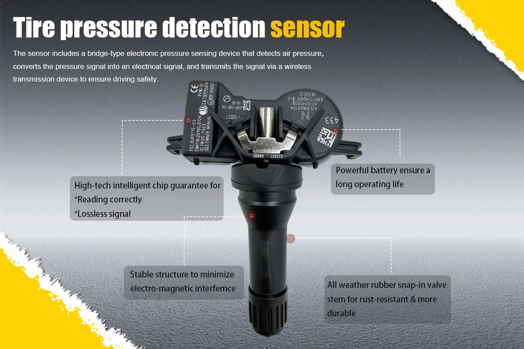 1/4PCS 433MHZ Tire Pressure Monitor System Fit For Renault KADJAR Twingo Nissan X-Trail Replacement For 407004CB0B,407004CB0A