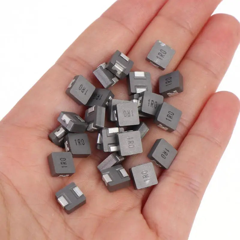 50Pcs 1uH 2.2uH 4.7uH Integrated Mold SMD Inductor High Current Inductors For PCB Circuit Electronic Power Supply Repair