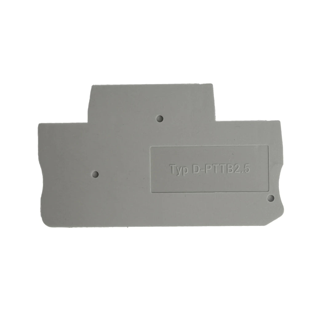 DIN Rail Terminal Blocks PTTB-2.5 Push-In Double Level 0.14-2.5mm2 Screwless Electrical Wire Connectors for Control Panel Wiring