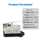 CNTD CZ‑7120 Limit Micro Switch TZ AZ‑7120 Equivalent High Roller Short Lever 10A 250V 1NO 1NC IP64 Snap Action 100% GENUINE