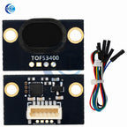 TOF53200/TOF53400 2M/4M ToF Distance Sensor - VL53L1X/VL53L0X 3V-5V for Arduino Projects