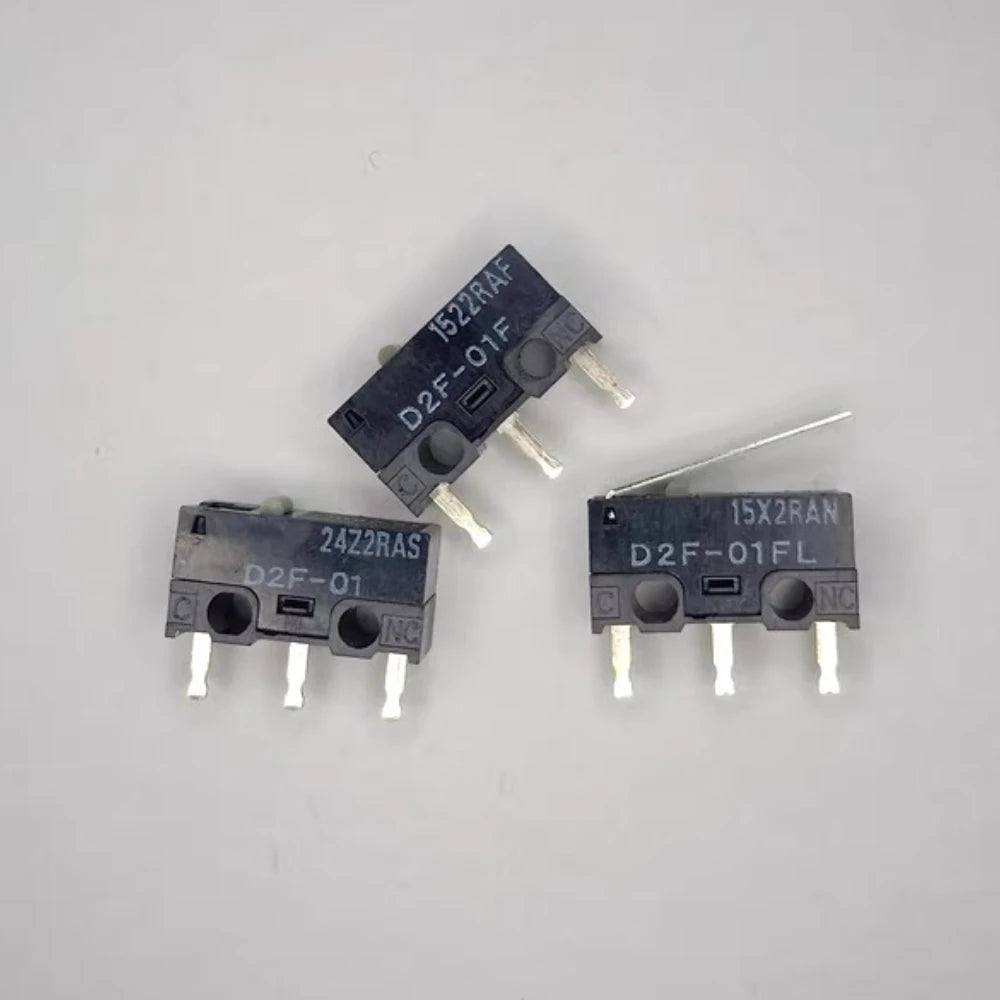 5-100PCS D2F - L L2 L3 01L L-D3 01FL-T D D2F-F-3-7 A1 Snap Action Switch N.O./N.C. 3A 125VAC 30VDC Micro Switch for Omron mouse