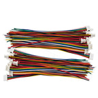 10PCS JST SH1.0 SH 1.0mm Wire Cable Connector 2/3/4/5/6/7/8/9/10/12 Pin 1.0MM Pitch Plug 10CM/20cm/30CM Wire Length 28AWG