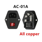 Black CE IEC320 C13 C14 AC Power Panel Socket PDU UPS Rewirable Wiring Plug Electric Battery Receptacle Docking Outlet 10A 250V