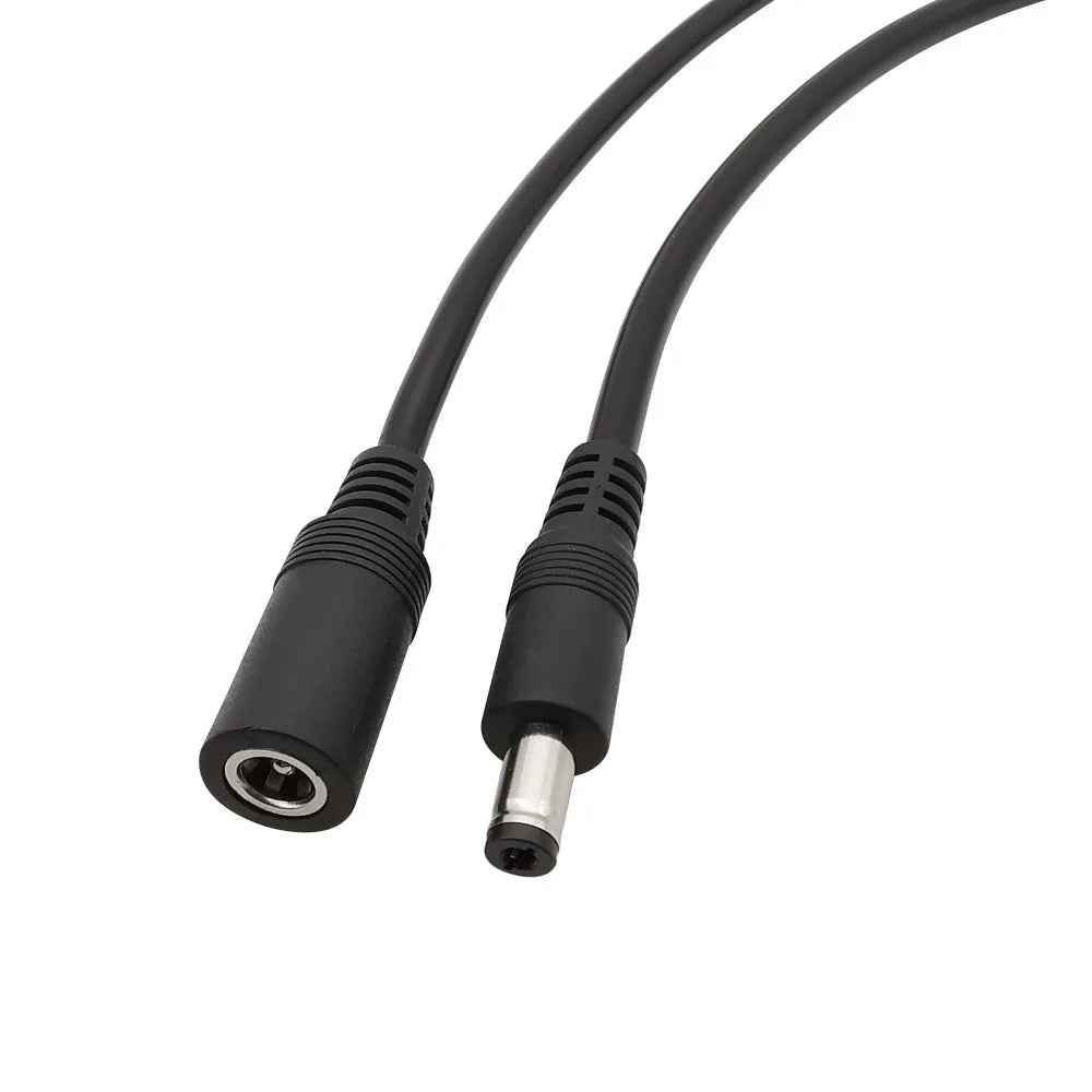 1/2/5Pcs 5.5mm x 2.1mm DC Power Connector DC Male Plug Female Jack 18AWG Cable Wire for 3528 5050 LED CCTV Camera