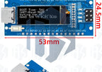 Nano V3.0 Development Board ATmega328P CH340C 0.91''white  OLED Display 128*32 For Arduino Nano V3.0 MINI USB