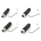 M8 Waterproof Sensor Connector Flange Socket A Type male&female 3pin 4pin plug straight screw threaded coupling