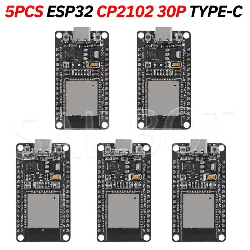 1/5/10PCS  WR-32 32-S Development Board WiFi+Bluetooth-compatible TYPE-C/MICRO  32 30Pin ESP32 Nodemcu CP2102