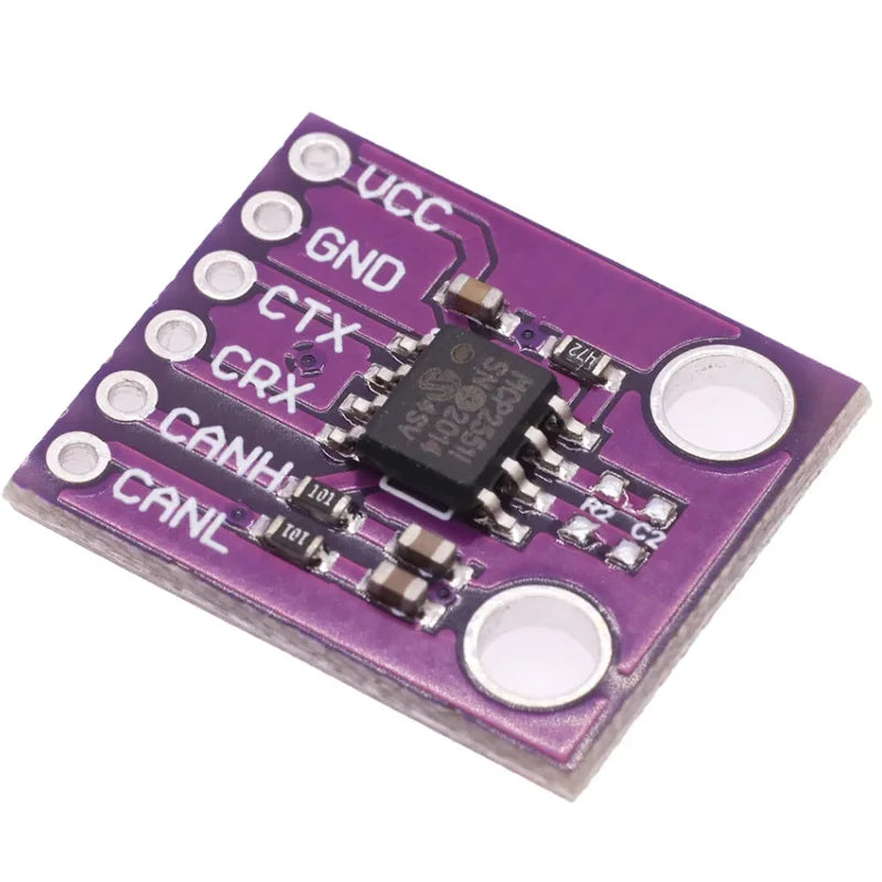 MCP2551 high-speed CAN communication protocol controller bus interface module