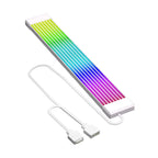 Flexible RGB LED Light Strip Bar ARGB Board Cover For Computer Power Supply ATX 24PIN GPU Video Card Cables And Case