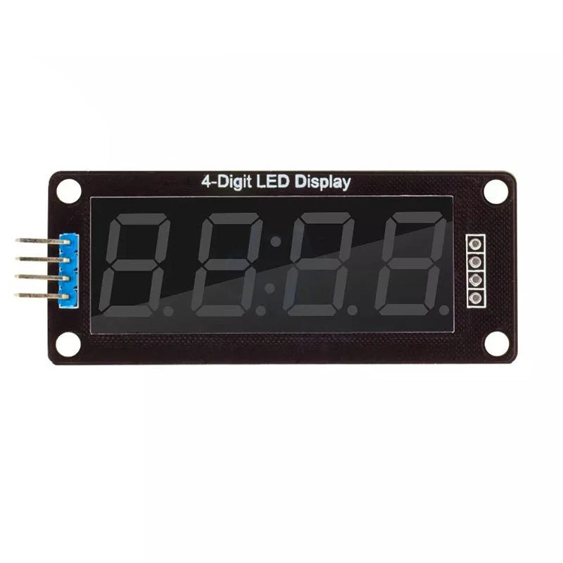 1PCS TM1637 0.56 inch 5V 4 Bit LED Digital Tube Display 7 Segments Red Green Blue Yellow White LED Module Board for Arduino