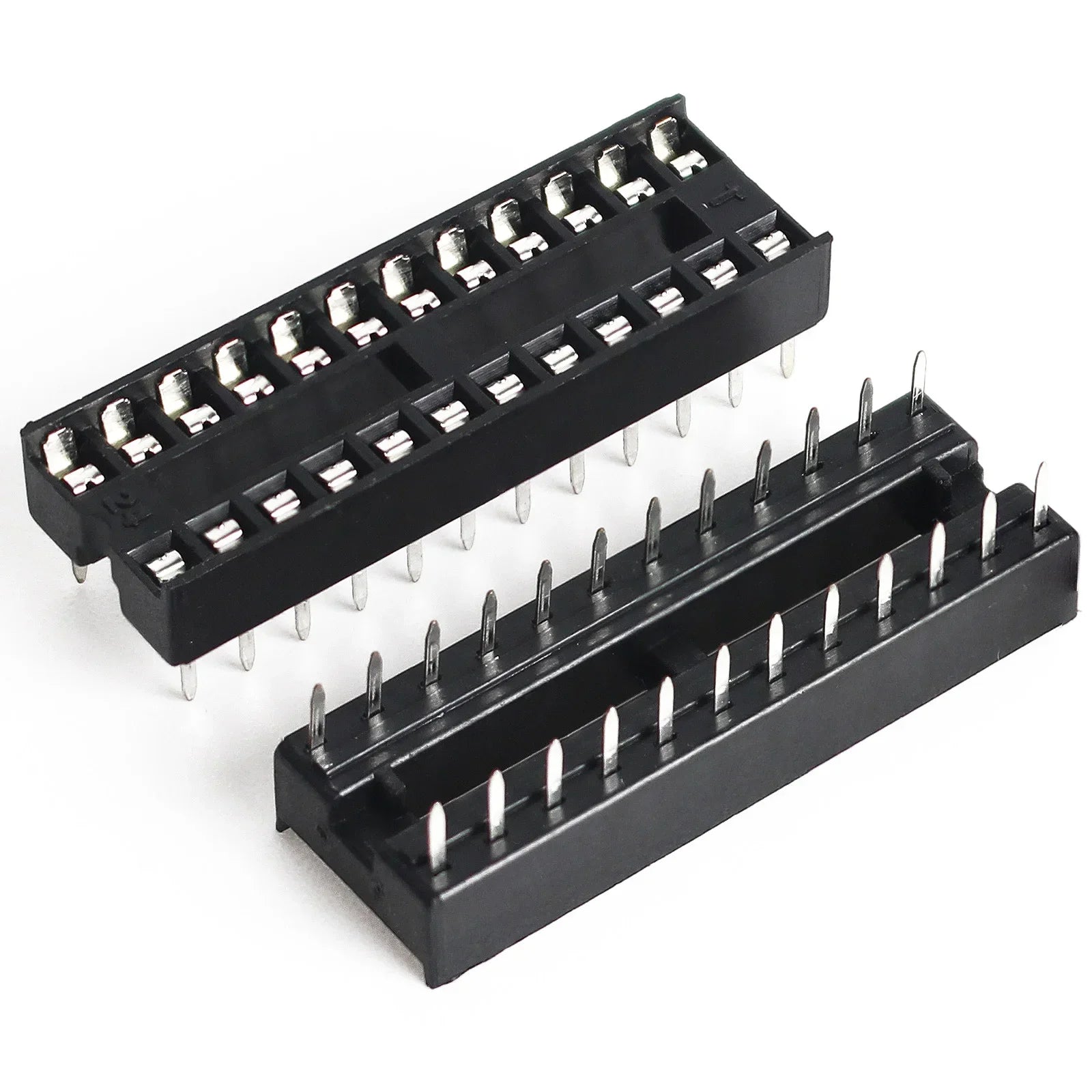 10pcs IC seat 6P/8P/14P/16P/18P/20P/24P/28P DIP IC Sockets Adaptor Solder Integrated Circuits Sockets Electronic Component