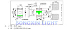 100PCS 0805 Ice Blue 2012 Light Blue Clear Ultra Bright SMD LED Indication 2.0*1.2*0.8mm 0805 clear blue led diode