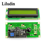 LCD1602 1602 LCD Module Blue / Yellow Green Screen 16x2 Character LCD Display PCF8574T PCF8574 IIC I2C Interface 5V for Arduino