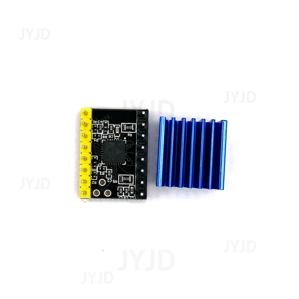 TMC2209 With Heat Sink Stepper Motor Driver StepStick 3d Printer Parts 2.5A 256 Subdivision Silent Printing
