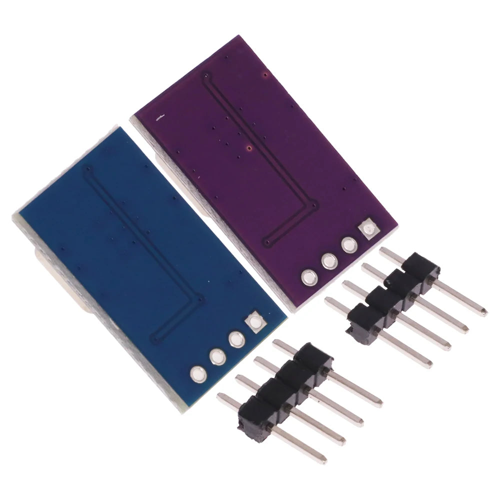 /SCD40 SCD41 Gas Sensor Module Detects CO2 CO2 Temperature and Humidity Two In One I2C Communication Purple with Pin Array