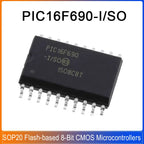 1/5/20PCS PIC16F690-I/SO PIC16F690 SOP-20 16F690 PIC 20-PIN Flash-based 8-Bit CMOS Microcontrollers