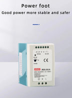 DR-60W Output 5V 12V 15V24V DIN Rail Switching Power Supply 24V DC 220V to 12V Transformer 5V Module Power Supply Box