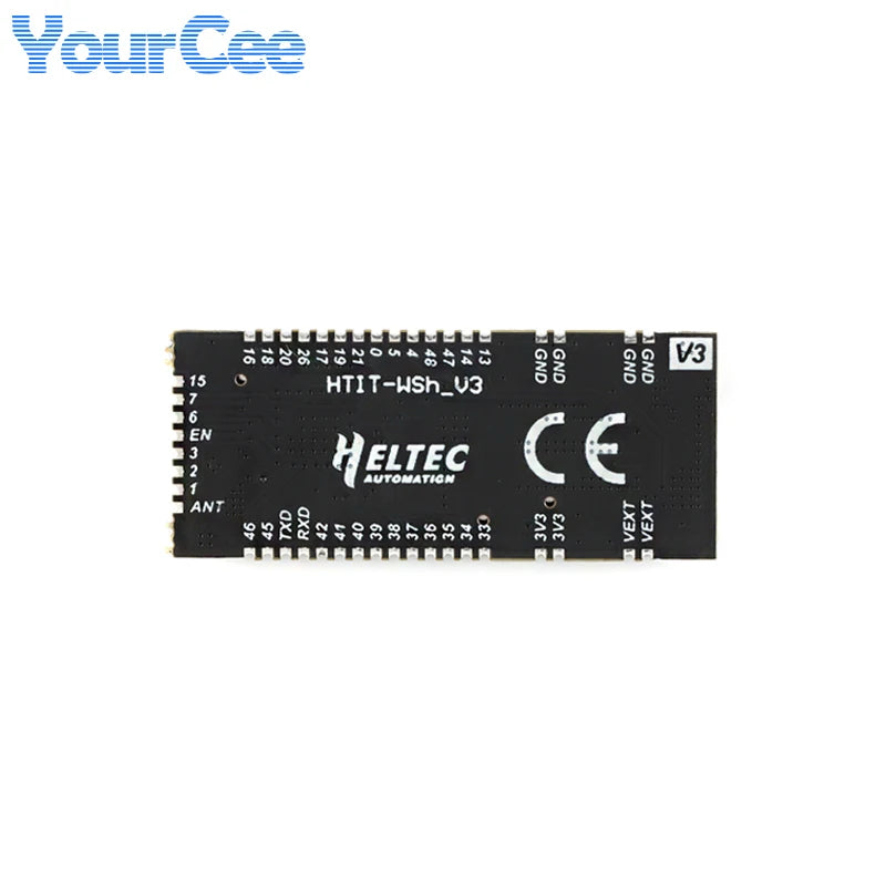 2pcs/1pc ESP32S3+SX1262 BLE LORA WiFi Wireless Module 433-510M 863-928MHZ HTIT-Wsh ESP32-S3FN8 with Antenna